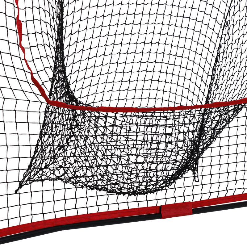 Portable Baseball & Softball Hitting Net 7x7ft with Carrying Bag - Practice & Training Equipment