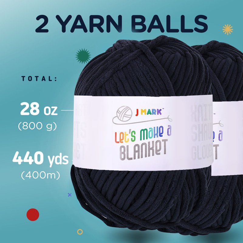 Chunky Yarn Kit for Knitting and Crocheting - Includes 437 yd Thick Yarn Balls, Circular Needles, Crochet Hooks, Measuring Tape, Scissors & Pins