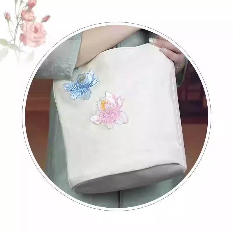 20 Pack Flower Butterfly Iron-On Patches for Clothing DIY Embroidery