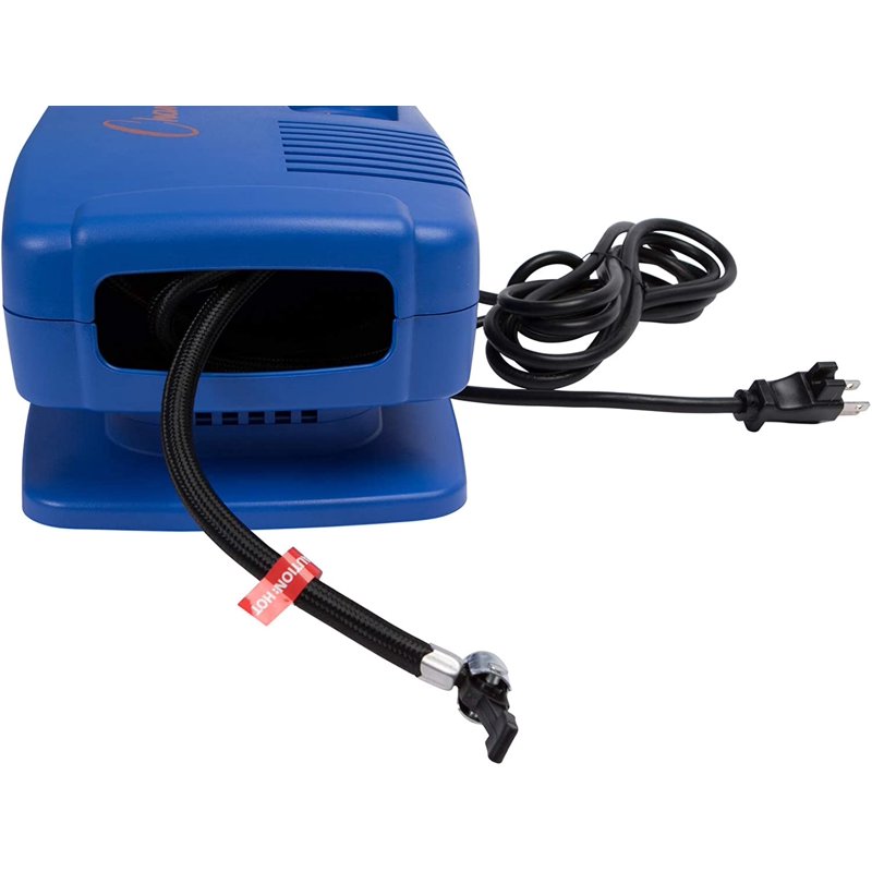 Champion Sports EP1500 Electric Ball Pump - 125 PSI, Quiet, w/ Needle, Gauge & Hose