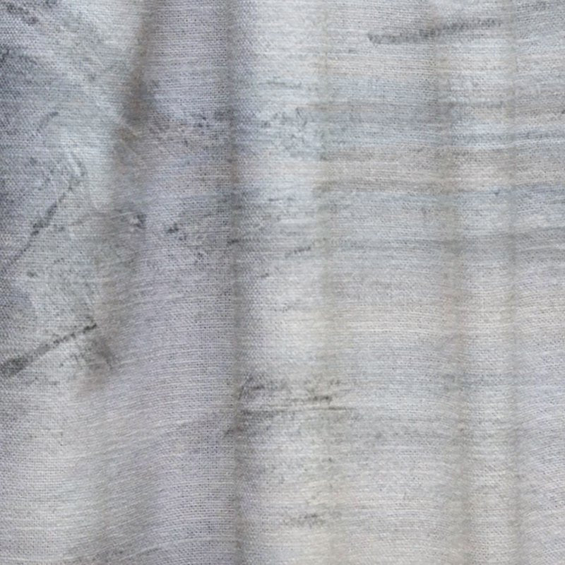 Modern Watercolor Curtain Panel - Semi-Sheer Beige Abstract Window Treatment
