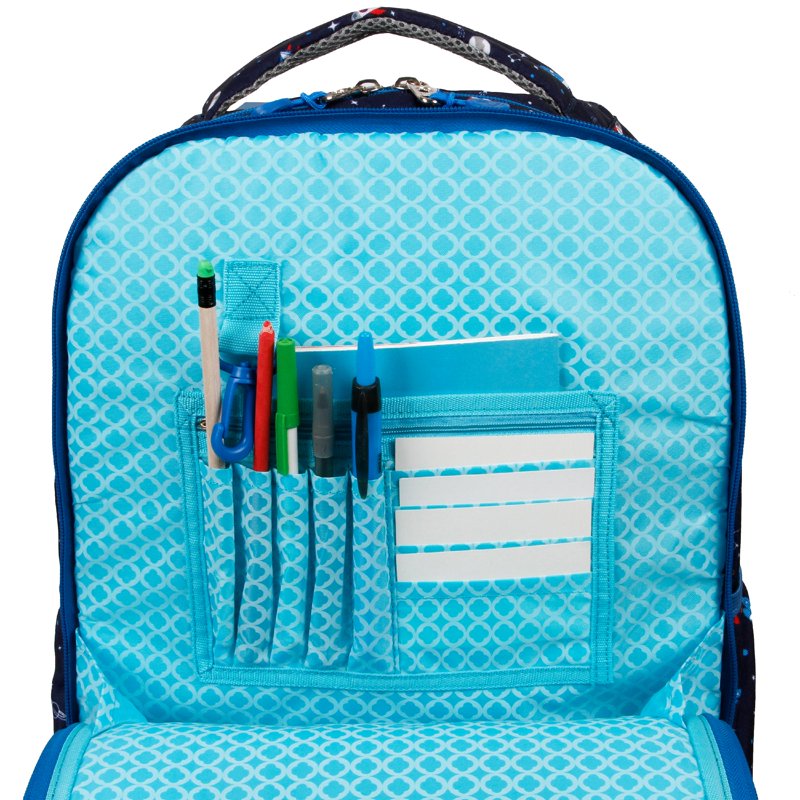 Kids Rolling Backpack with Detachable Lunch Bag - 18 Inch School & Travel