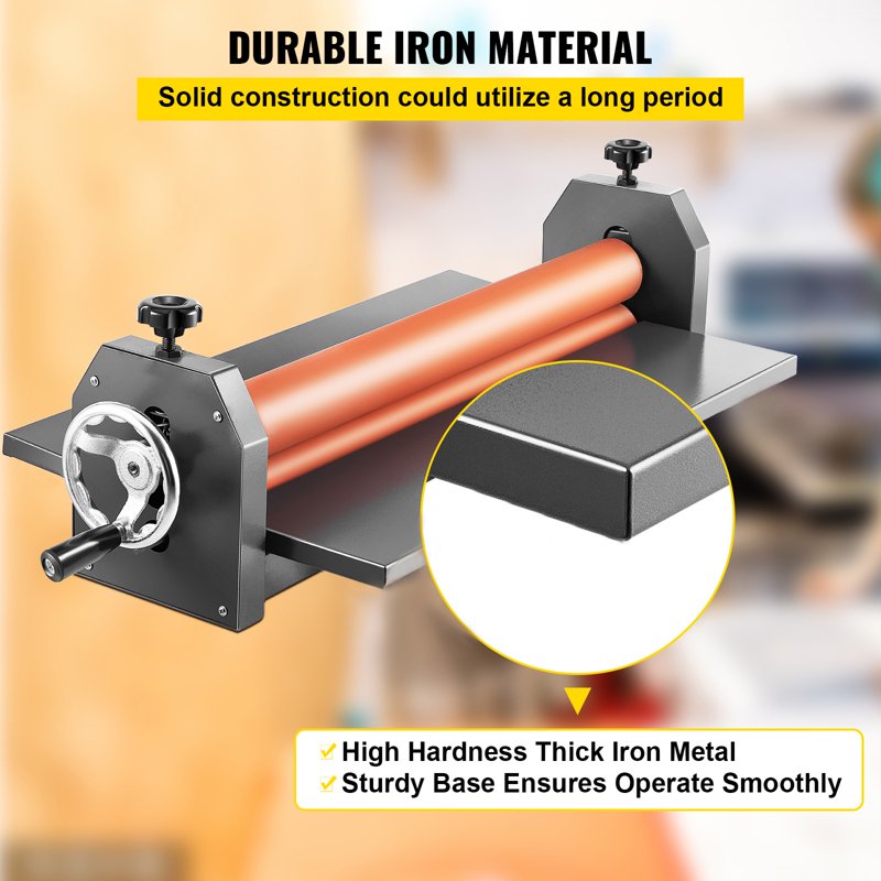 25.5 Inch Manual Cold Roll Laminator for Documents Photos and Artwork