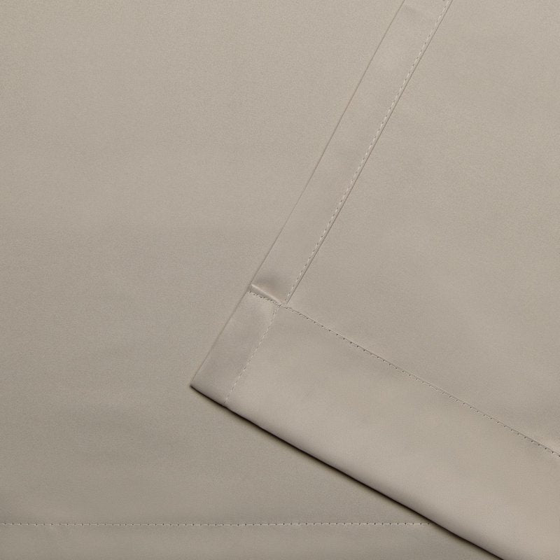 Blackout Grommet Top Curtain Panel Pair - Insulated Room Darkening Drapes