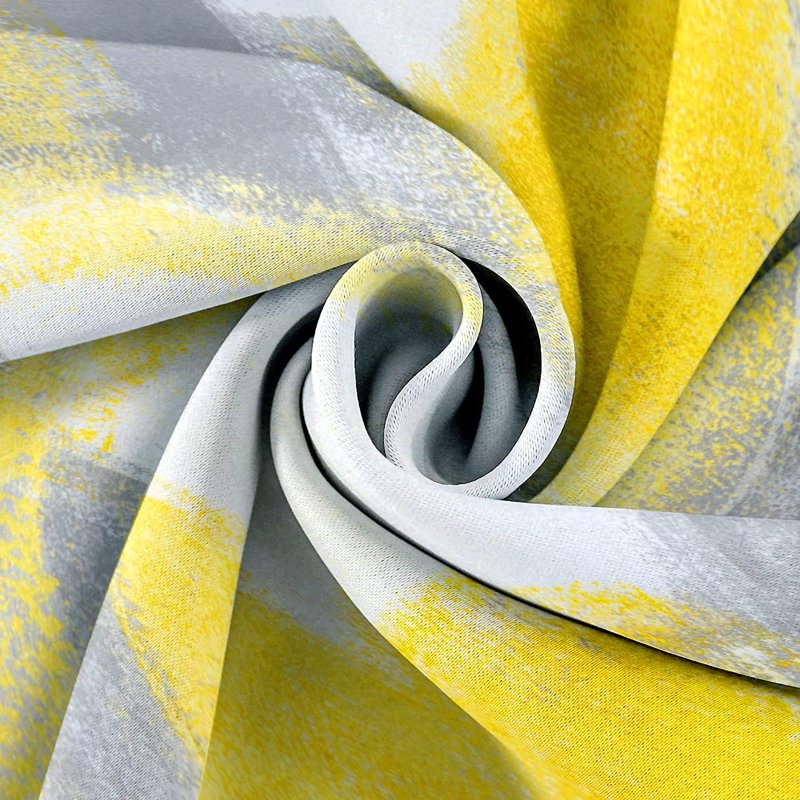 Kitchen Valances Window Treatments - Modern Half Curtain for Living Room & Bedroom