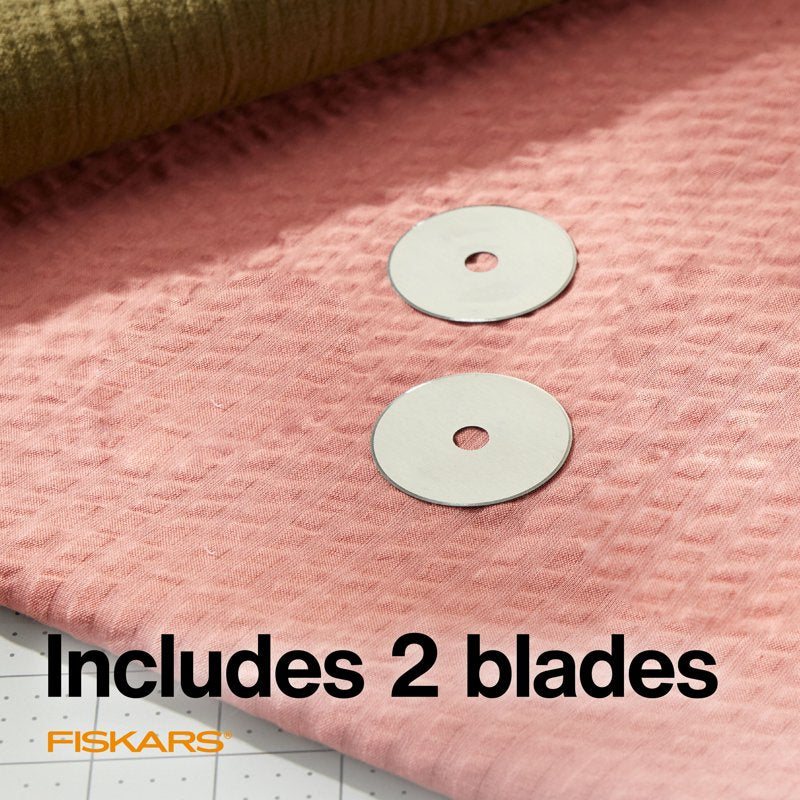 45mm Rotary Blade Set for Cutters - Titanium Coated Durable Blades
