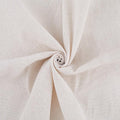 White Linen Fabric Cotton Cloth for Sewing Embroidery Craft DIY Garments