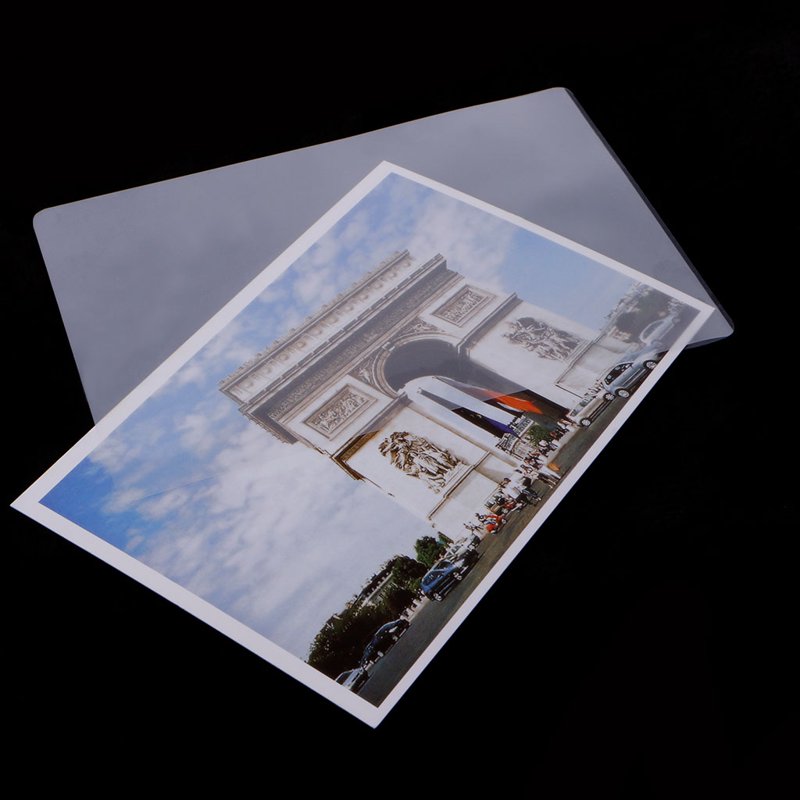 100 Pcs 4x6 Inch Laminate Film Pouches Glossy Protect Photo Paper