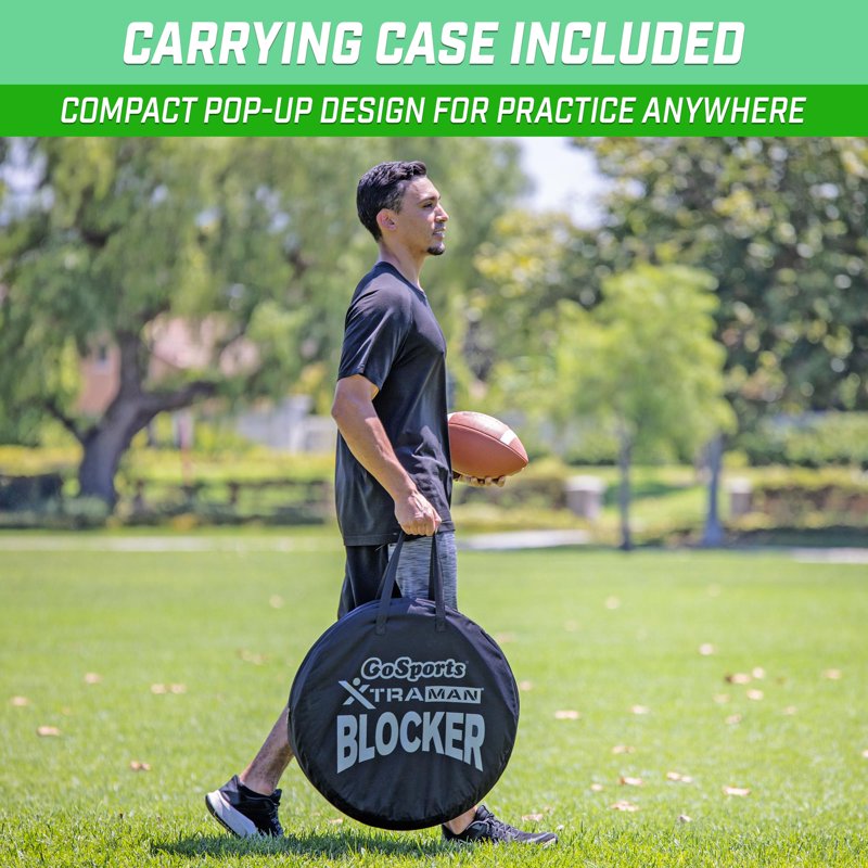 Multi-Sport Blocking Dummies Set - 3 Pack 46in Pro Defenders for Training