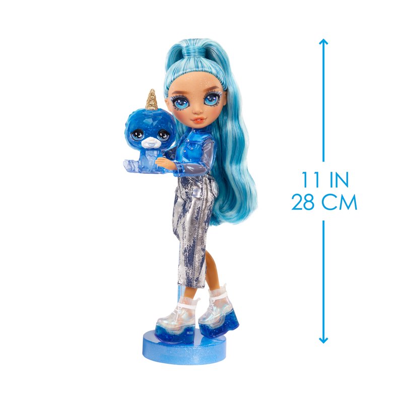 Rainbow High Skyler Blue Doll with Pet and Slime Kit | Creative Playset for Kids