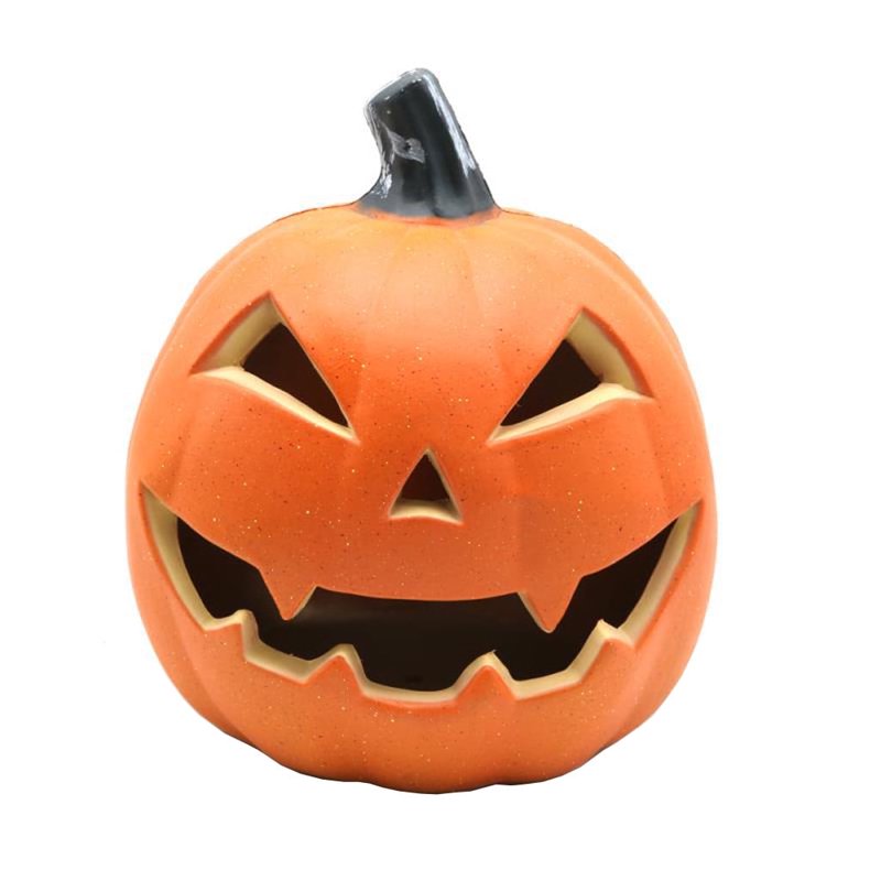 Halloween Pumpkin Lantern Lights LED Jack O Lantern Indoor Outdoor Decor