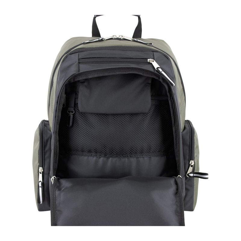 Expandable School & Laptop Backpack - Fits 17 Inch Laptop, Multiple Pockets, Adjustable Straps