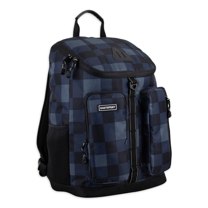 Unisex Top Loader Backpack with Multiple Compartments for School and Travel