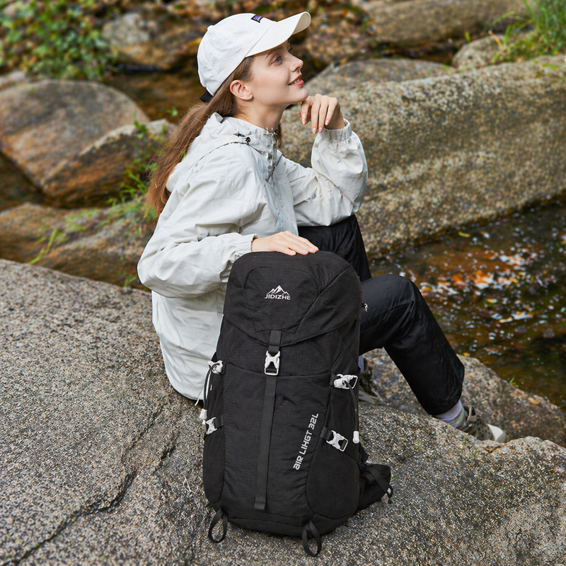 Lightweight Water-Resistant Hiking Backpack for Men & Women - Large Capacity Outdoor Travel Bag