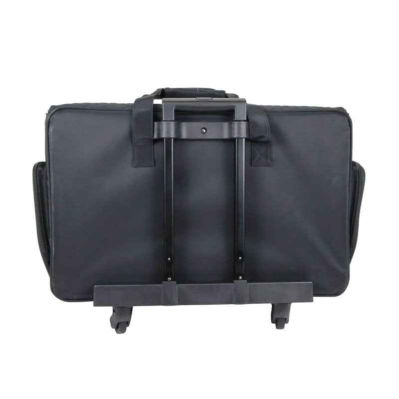 Large Wheeled Sewing Machine Bag with Multiple Pockets - Durable & Spacious Storage for Sewing & Craft Supplies