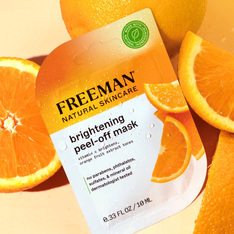 Vitamin C Brightening Peel Off Mask for All Skin Types - 2 Pack