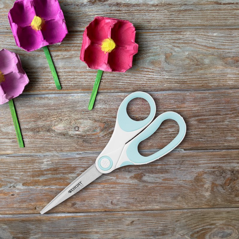 Carbo Titanium Non-Stick Scissors 8 Inch - Westcott Craft & Office Shears