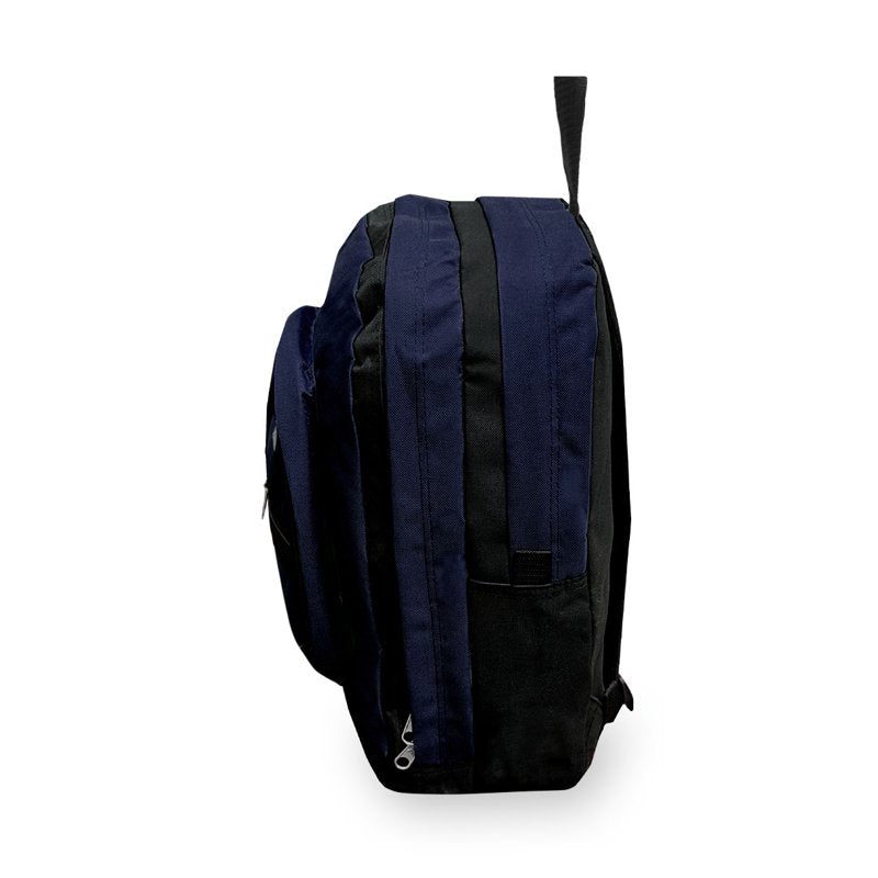 18-Inch Unisex Double Main Compartment Backpack for School Travel Sports