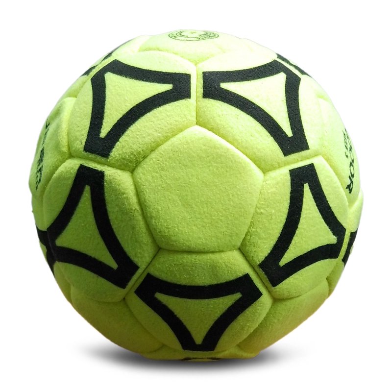 Uber Soccer Indoor Felt Ball (Yellow, 3) - 3-Pack Indoor Soccer Ball