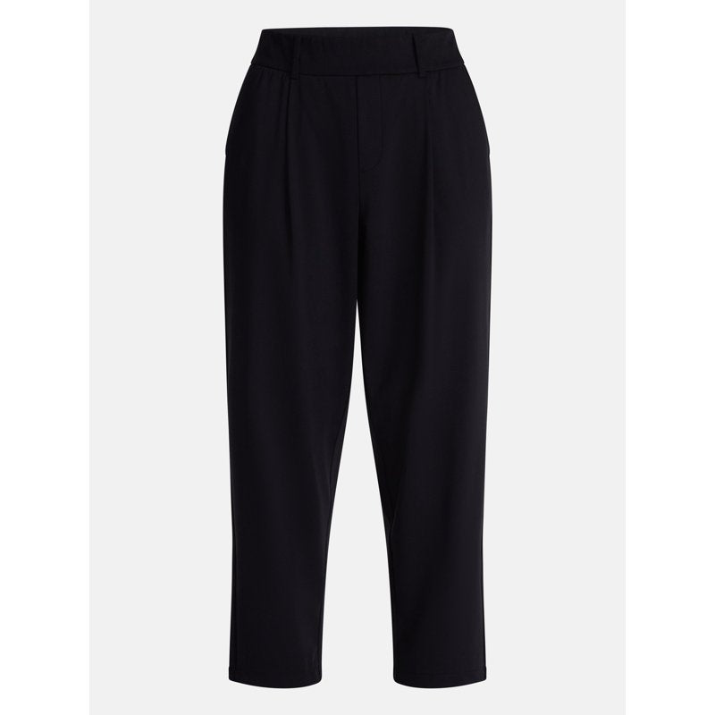 Women's Tapered Interlock Dress Pants - High Rise, Moisture-Wicking, 27-Inch Inseam