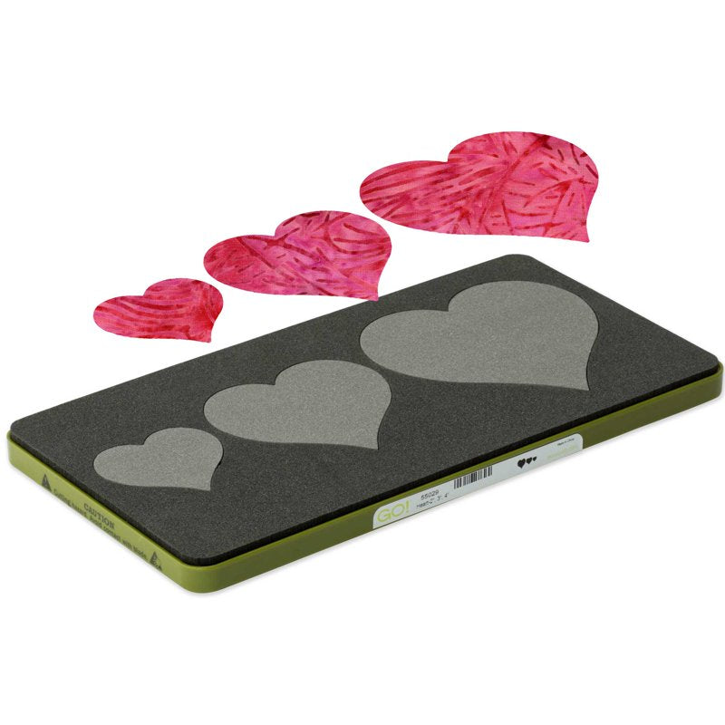 GO! Heart-2", 3", 4" Die