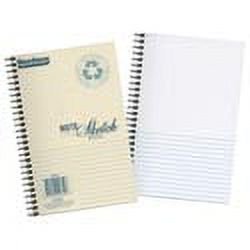 NoteSketch Notebook 5.5 x 8.5 Inches - Lined & Sketch Pages, Double Wire Binding
