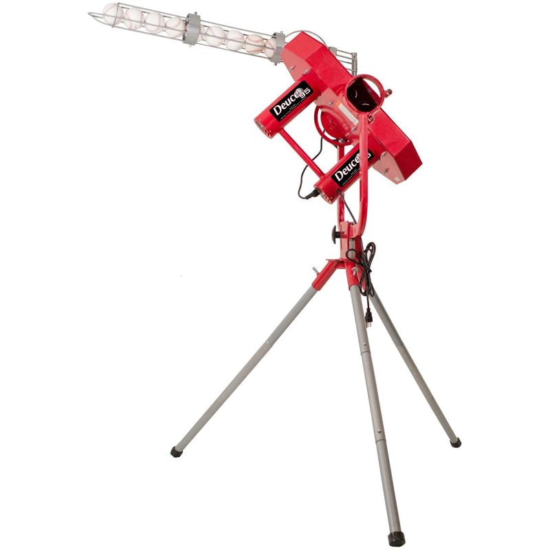Baseball Pitching Machine with Automatic Ball Feeder, 95 MPH Speed