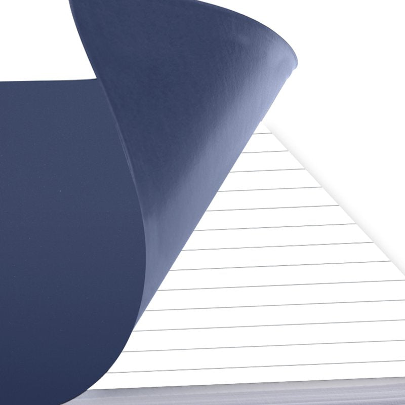 Legal Ruled Business Notebook 9x11 Blue - Wirebound, 80 Sheets