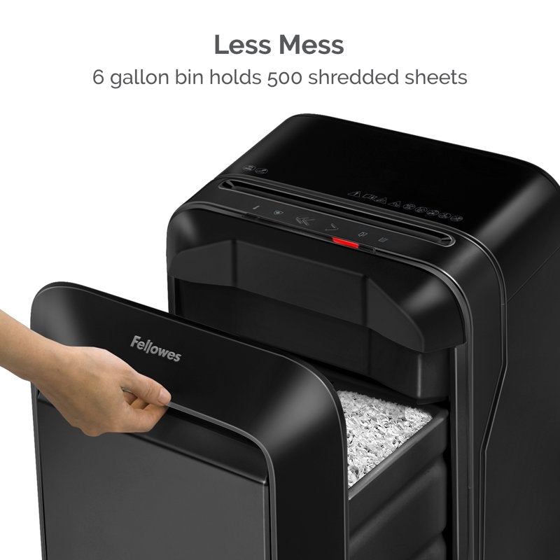 16-Sheet Micro-Cut Office Paper Shredder - Heavy Duty, Jam-Proof, SafeSense
