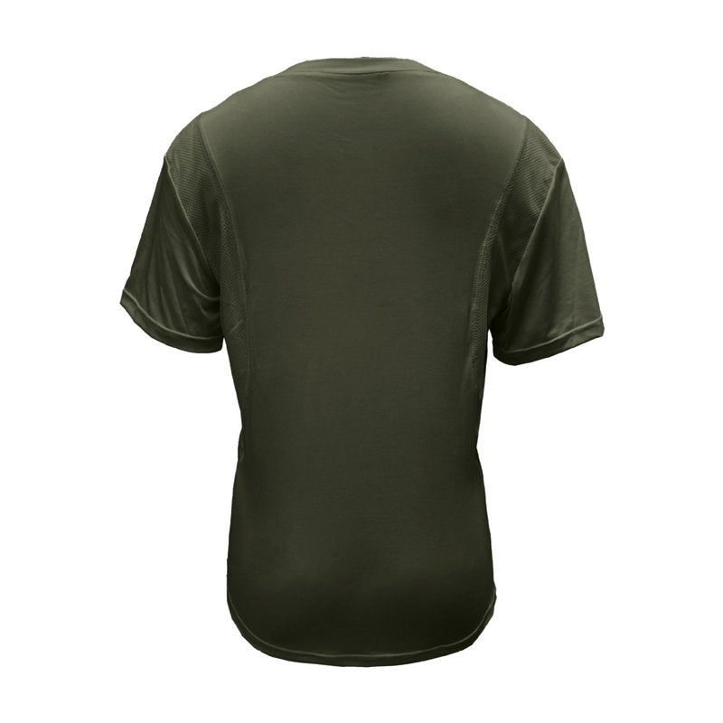 Men's Tactical Short Sleeve Shirt - Big & Tall Outdoor Performance Muscle Tee
