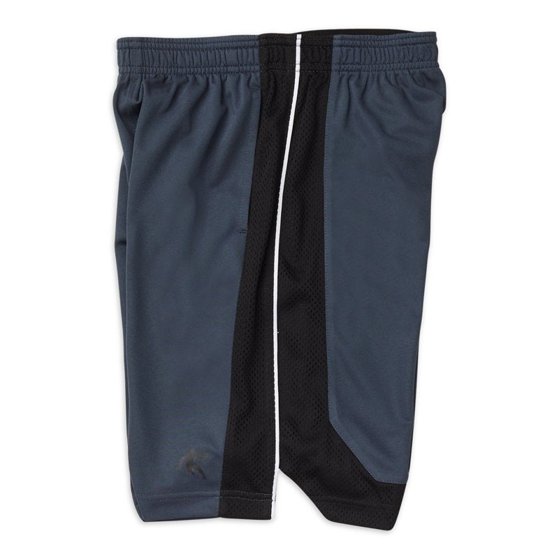 Youth Basketball Shorts 2-Pack for Boys - Breathable Mesh, Sizes 4-18