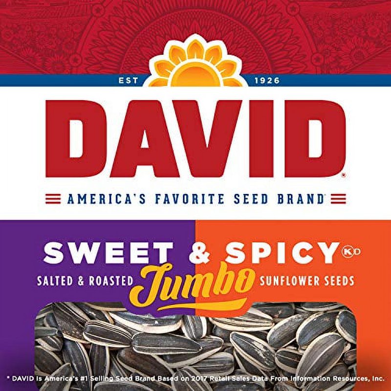 Sweet and Spicy Sunflower Seeds Snack - 12 Pack, 5.25 Oz Each