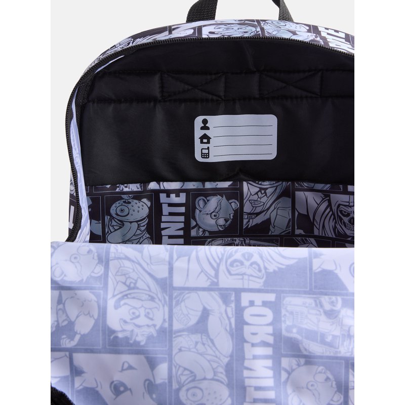 Fortnite 17" Backpack for Boys – Black School/Laptop Carrier