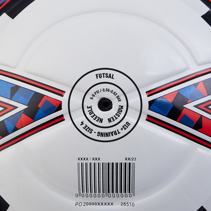 Mitre Impel Futsal Training Soccer Ball – 3 White/Blue Variation
