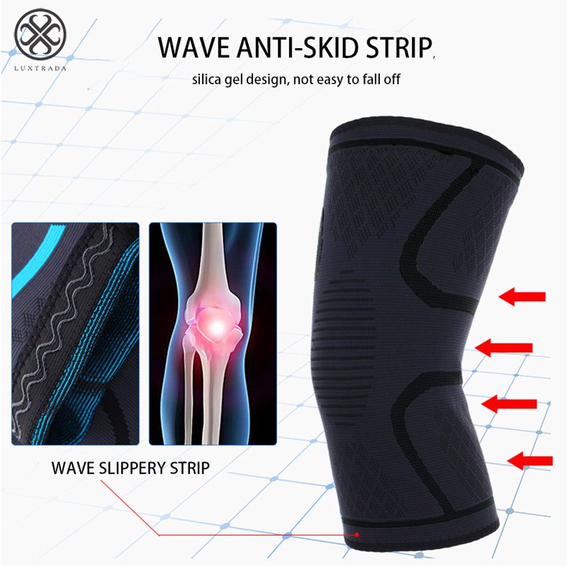 Breathable Knee Support Sleeves for Sports Injury Recovery & Pain Relief