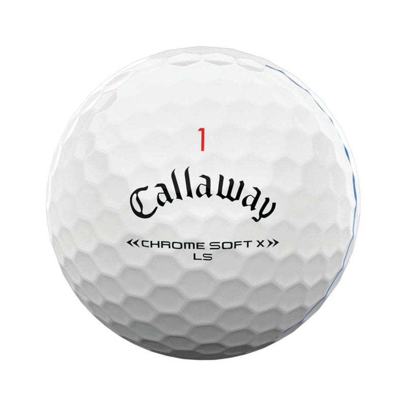 Callaway Chrome Soft X LS Triple Track Golf Balls 12pk White - 2022