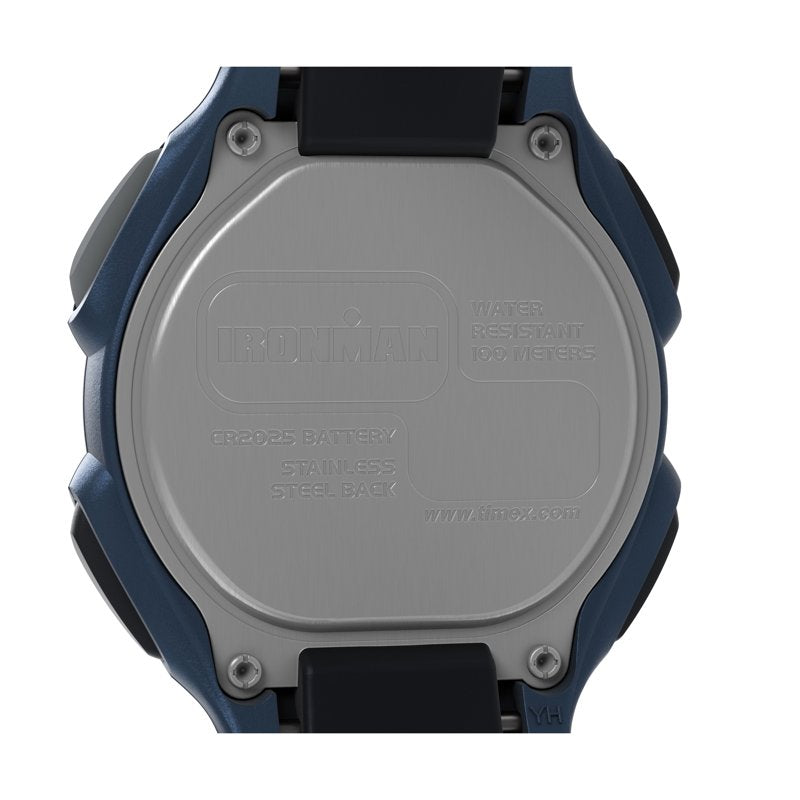 Sport Digital Watch 30-Lap Timer Water Resistant Blue 3.02 Inch Plastic