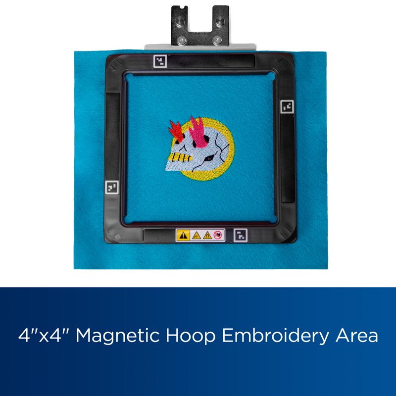 Brother Single-Needle Embroidery Machine with 4x4 Inch Area & Artspira Connectivity