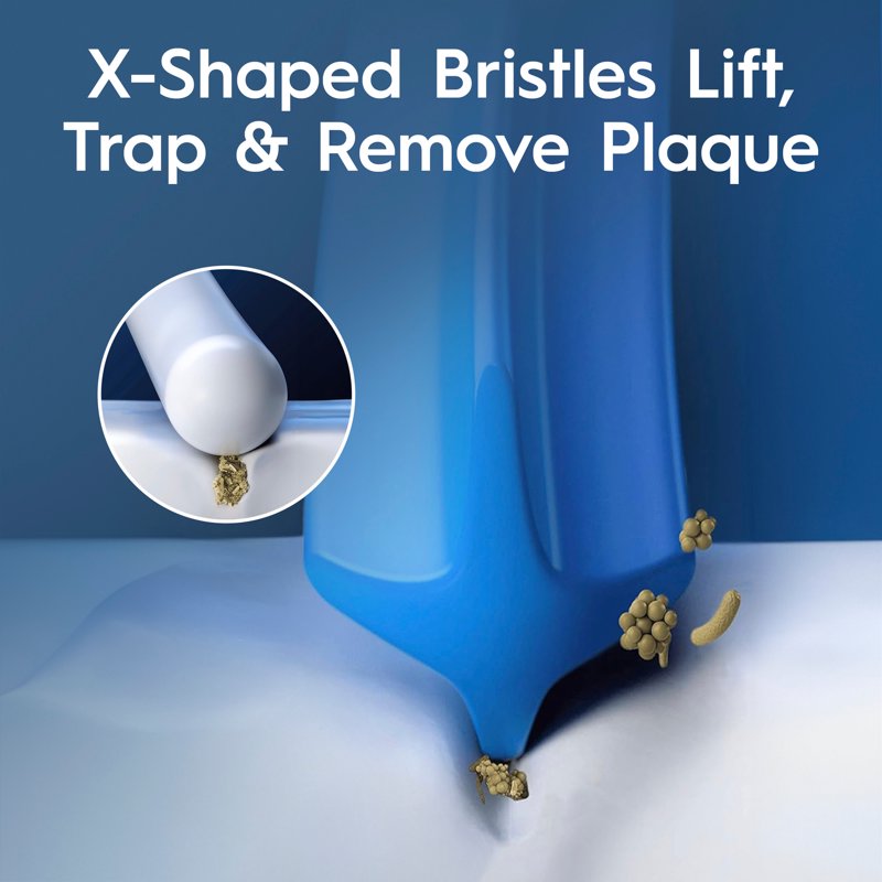 Electric Toothbrush Replacement Heads - 2 Count for Oral‑B PrecisionCleanX