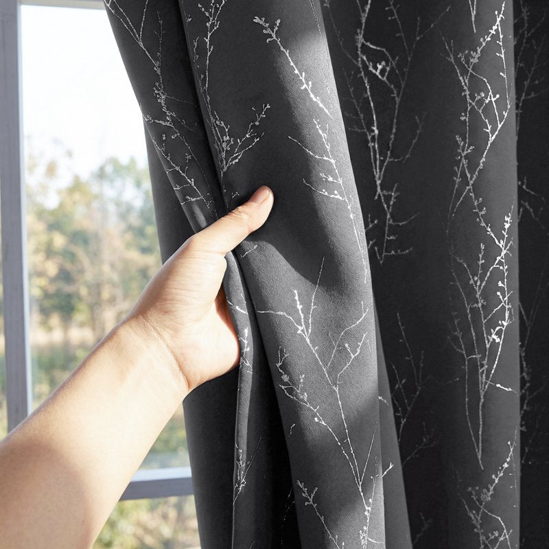 Blackout Curtains with Thermal Insulation - Room Darkening Drapes for Bedroom & Living Room