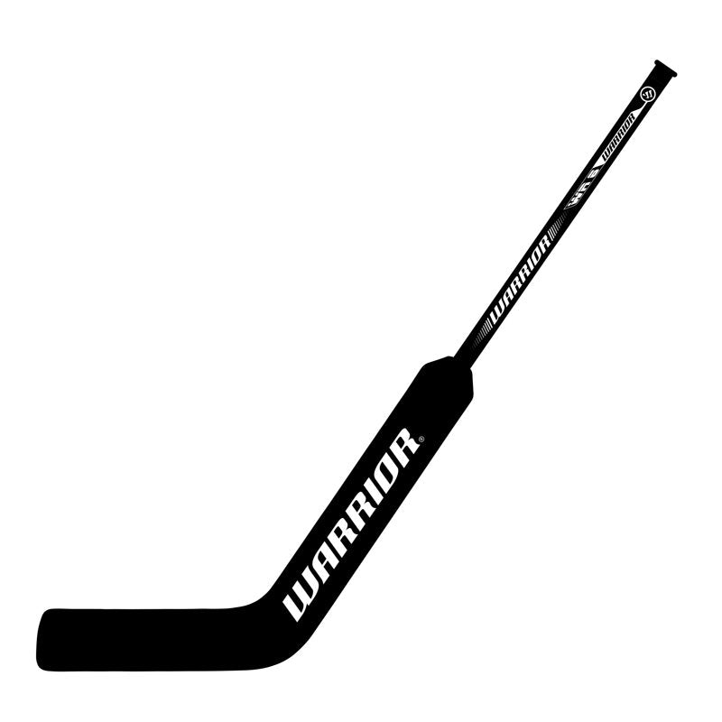 Youth Street Hockey Goalie Stick - 45-Inch Plastic Shaft Black Paddle