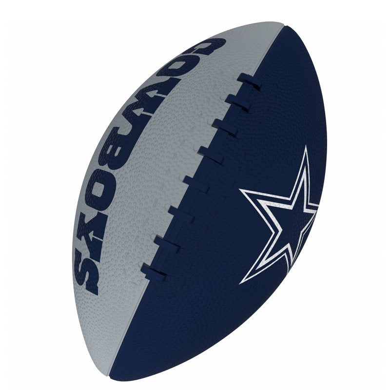 Junior Rubber Football with Cowboys Logo - Outdoor Sports Toy