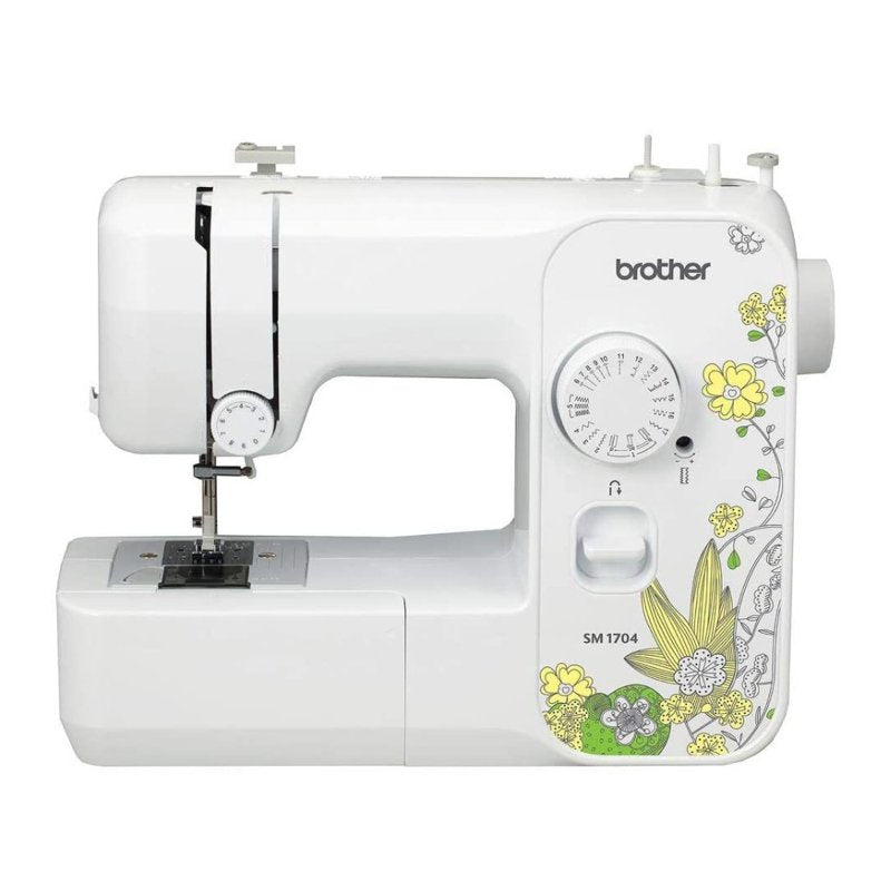 Brother SM1704 17-Stitch Lightweight Sewing Machine with Bobbins & Threads