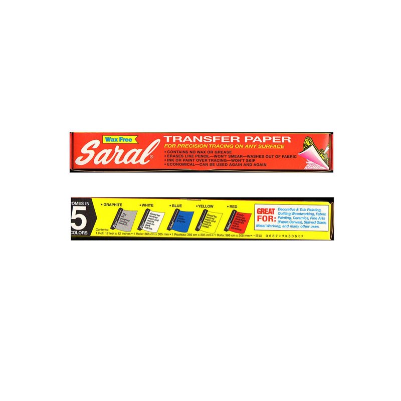 Transfer Paper Roll for Design Transfer Wax-Free 12x12 ft