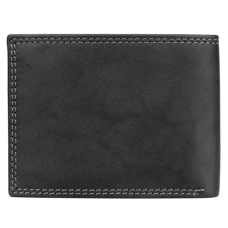 Men's Leather Credit Card Billfold Wallet - Multiple Colors