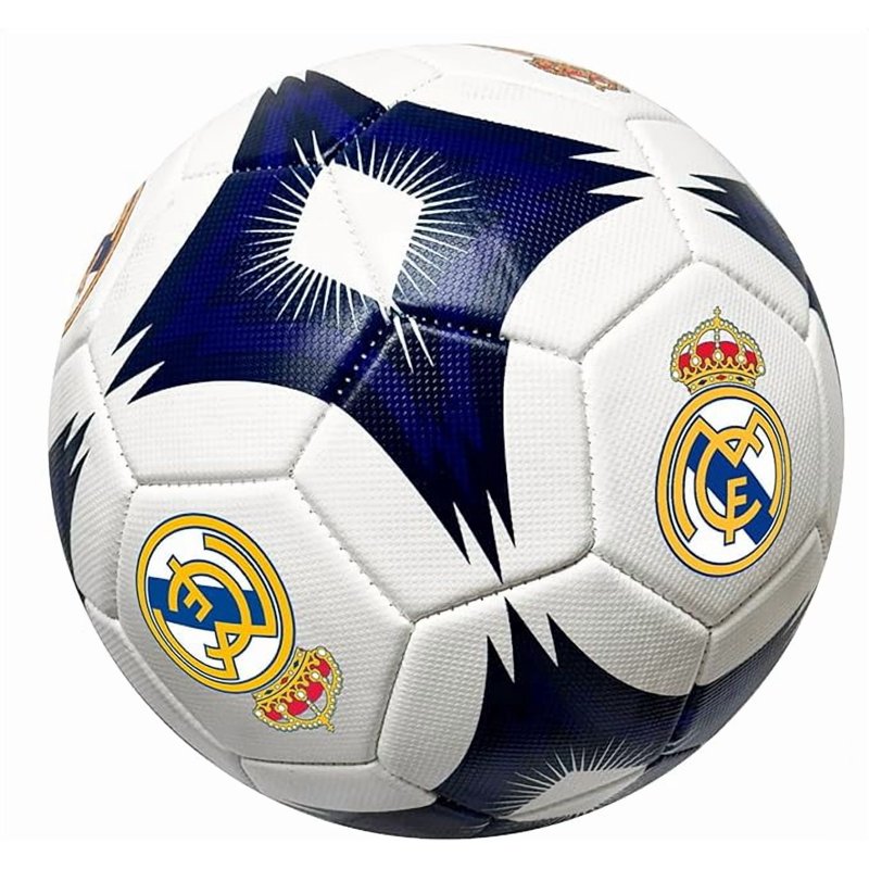 Size 2 Real Madrid Soccer Ball – White/Blue Official Licensed, Icon Sports (Variation: 2)