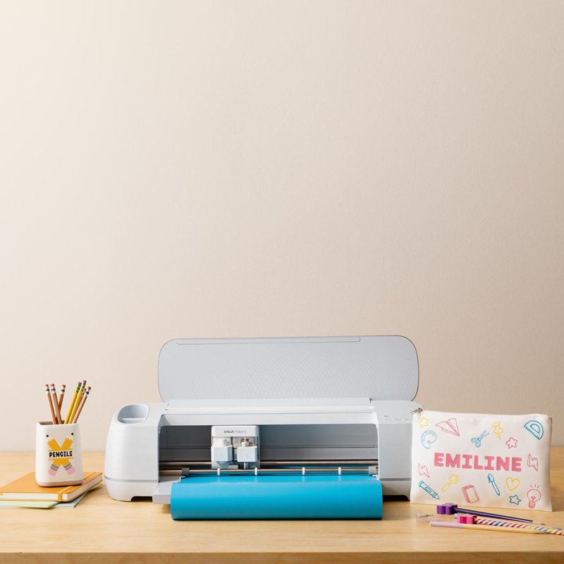 Cricut Permanent Vinyl Sampler Sheets - Matless Adhesive Vinyl for Indoor & Outdoor Crafts