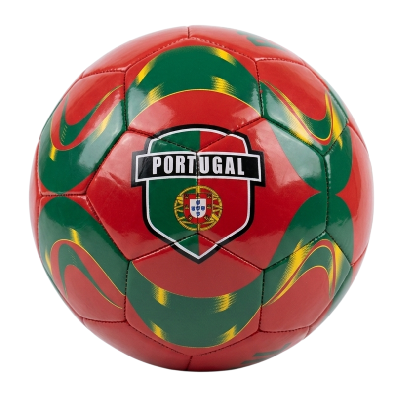 Icon Sports Portugal Soccer Ball Size 4 – Officially Licensed Youth Ball