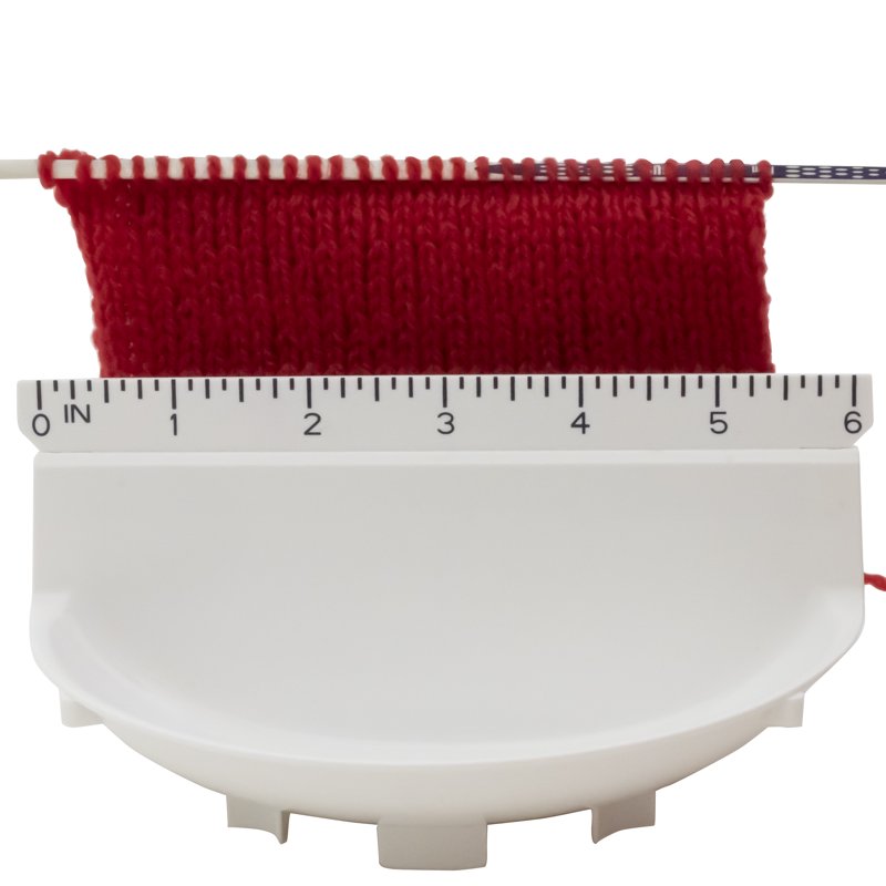Yarn Bowl Holder with Multiple Channels and Needle Gauge - Portable Fiber Art Organizer