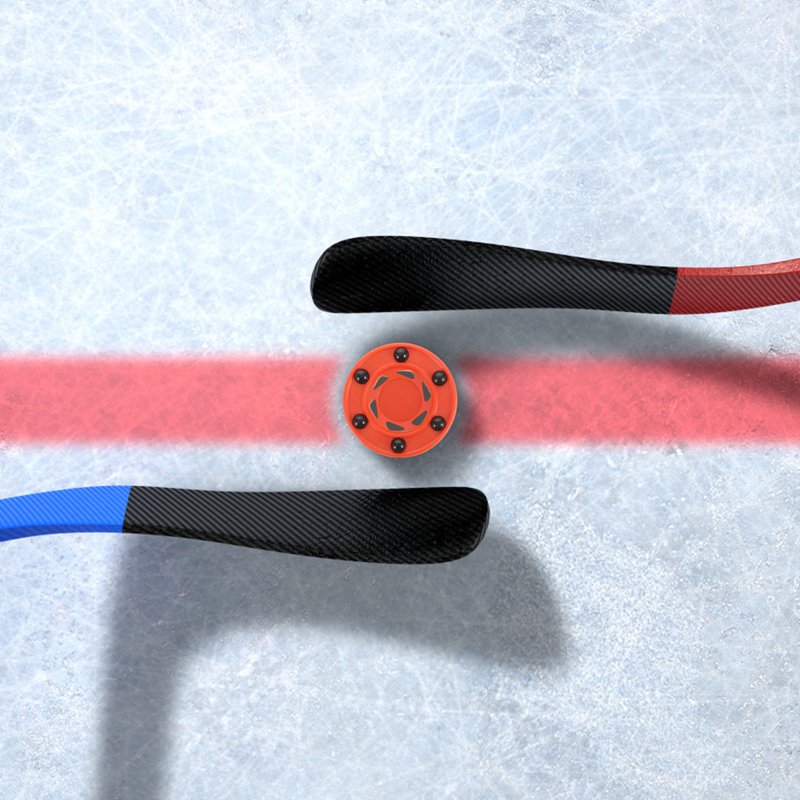 Professional Inline Hockey Puck - Durable Nylon & PVC, 7.5cm for Roller Hockey & Street Hockey